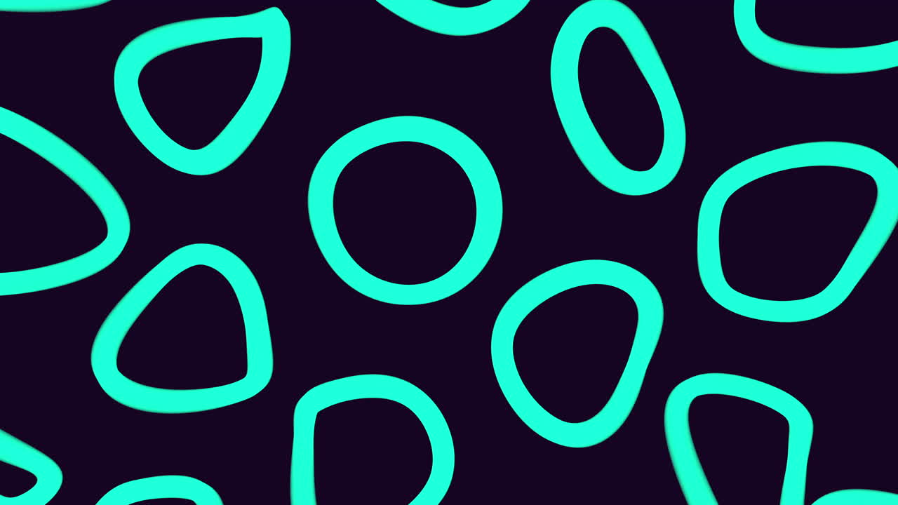 patrón geométrico con círculos negros y amarillos en arreglos circulares y diagonales