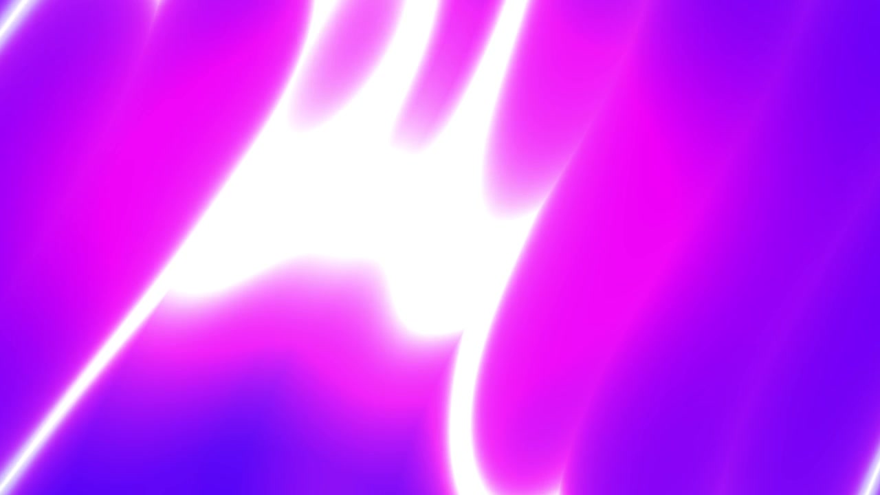 Motion Graphics Abstratos Vibrantes com Linhas Rosas e Roxas Luminosas