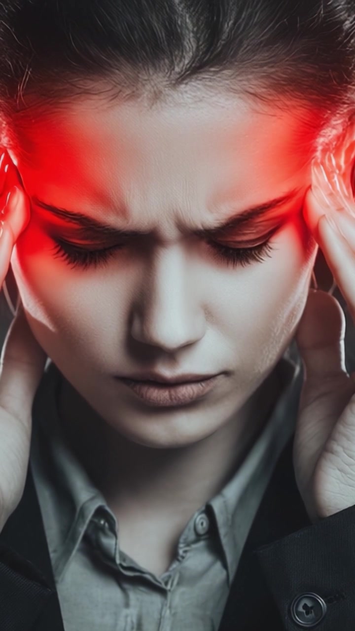 Un Viaggio Visivo Attraverso le Difficoltà di Forti Mal di Testa: Catturando l'Impatto Emotivo e il Disagio Fisico di un'Esperienza di Dolore Intenso