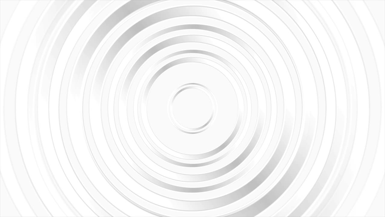 perlas grises brillantes círculos abstractos animación de video