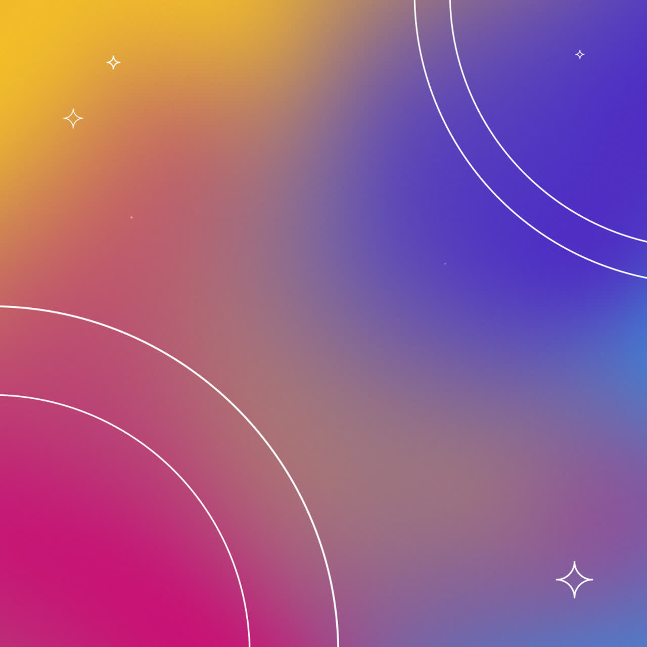 Abstract Colorful Gradient Background with Geometric Shapes