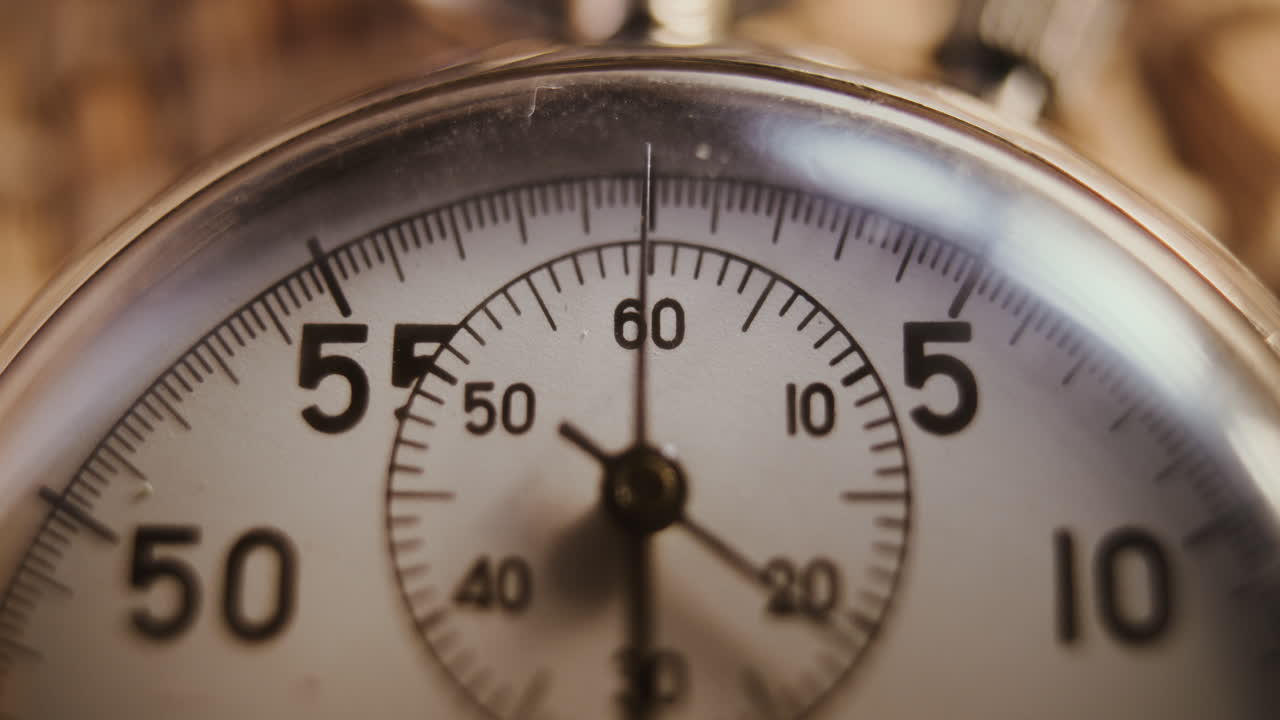 Close-up of a Stopwatch