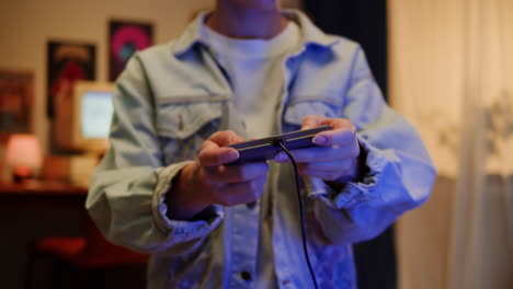 retro gaming session
