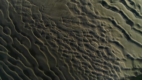 aerial shot of the cove of the parrots, rio negro, argentina