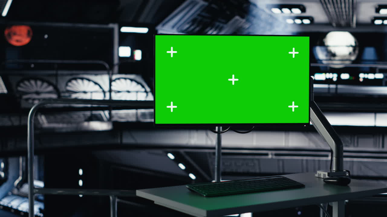 Mockup monitor assisting orbit station astronauts in evaluating planets