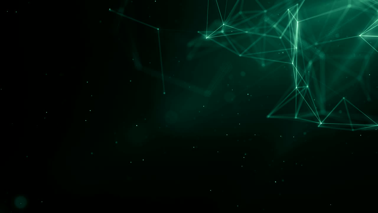 Plexus abstract network titles technology science background loop