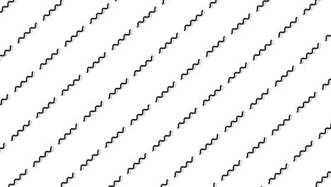 squiggling lines animated pattern