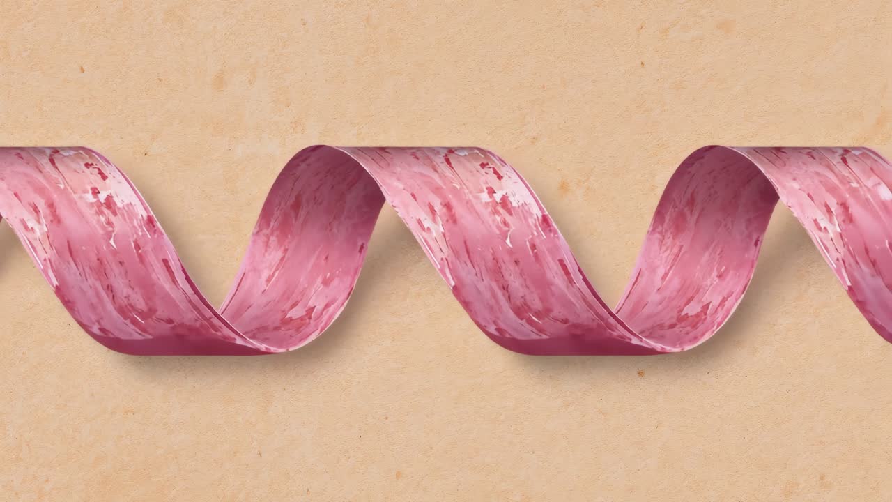 Pink Swirl Ribbon