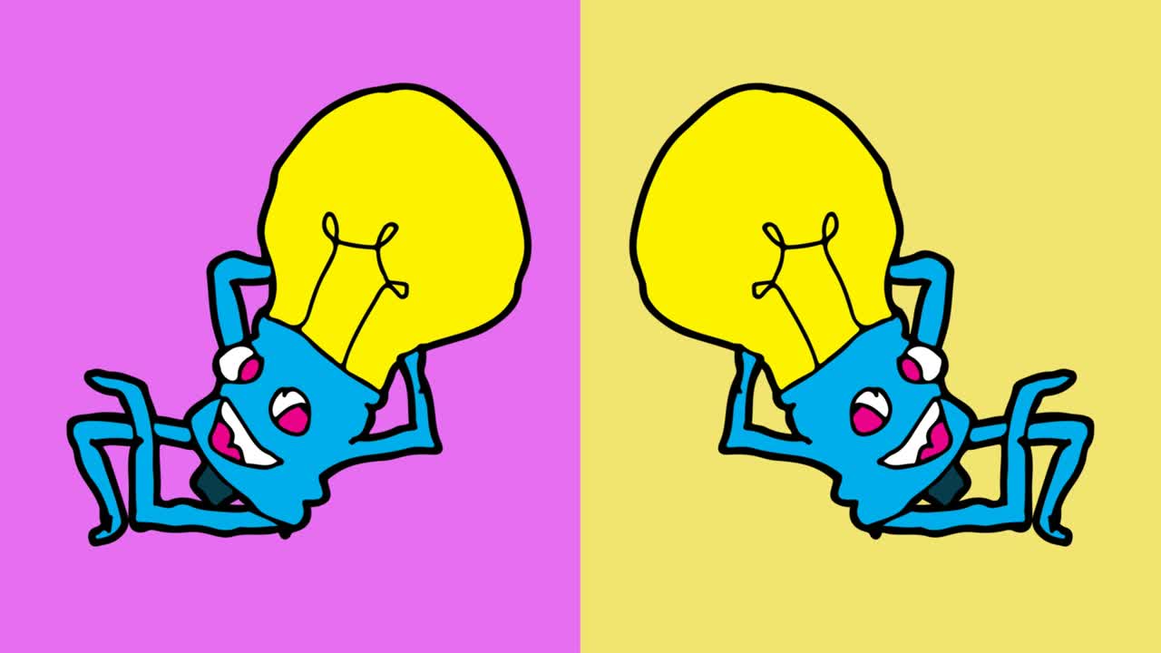 niños dibujando arte pop fondo sin costuras con el tema de la lámpara