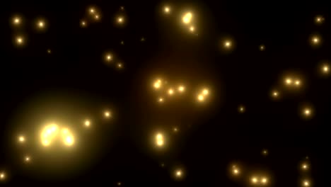 luz de flash de la cámara en fondo negro animación de bucle sin costuras