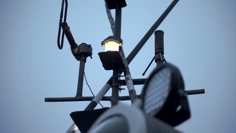 ship's navigation lights