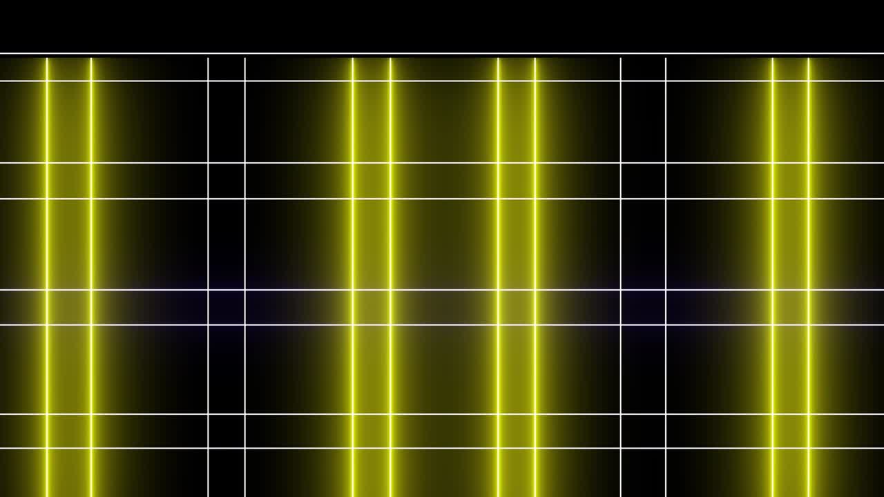 líneas de neón creativas abstractas, animación de bucle de barras.