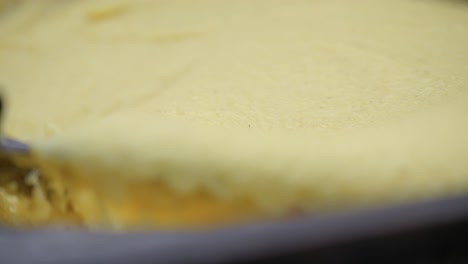 Macro-Shot-Of-Attractive-Cornmeal-Mush-Preparing-Italian-Polenta