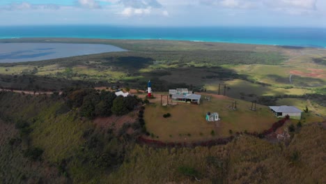 Aerial-of-Montana-Redonda-Tourist-Area-and-Lookout-with-Swings