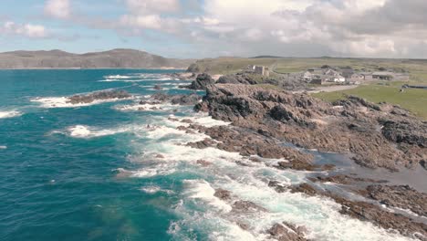 doagh castle in inishowen, donegal  ireland