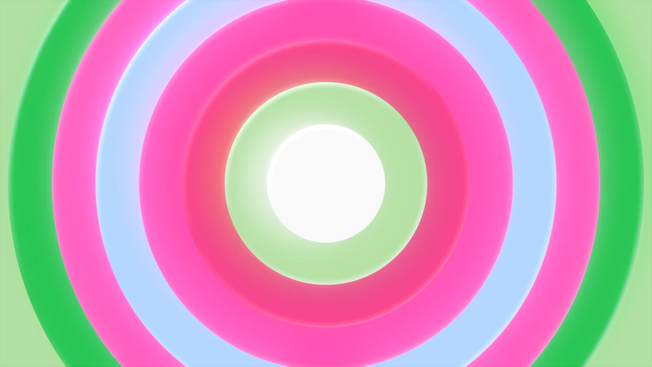 추상적인 다채로운 원 패턴