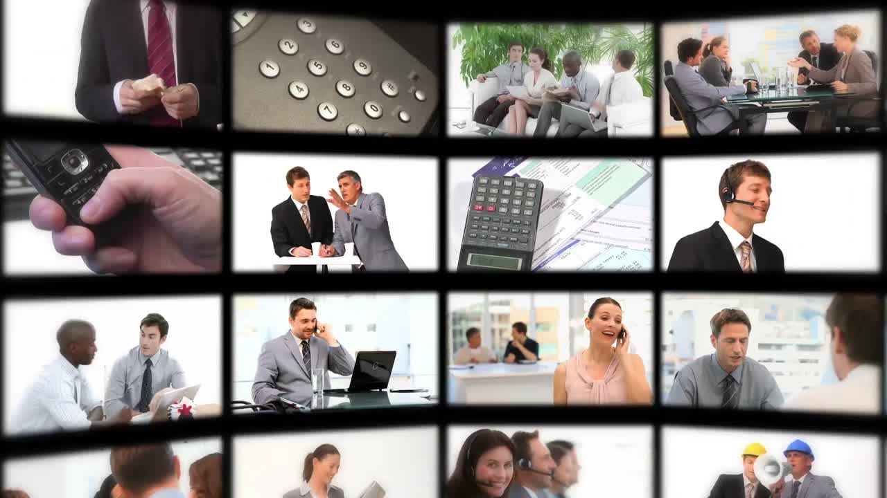 아이디어를 교환하는 사업가들의 모티브