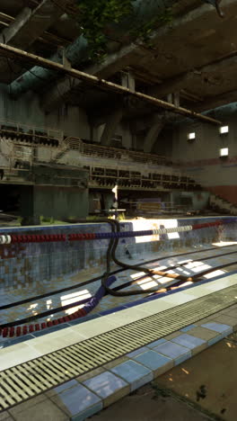 piscina abandonada