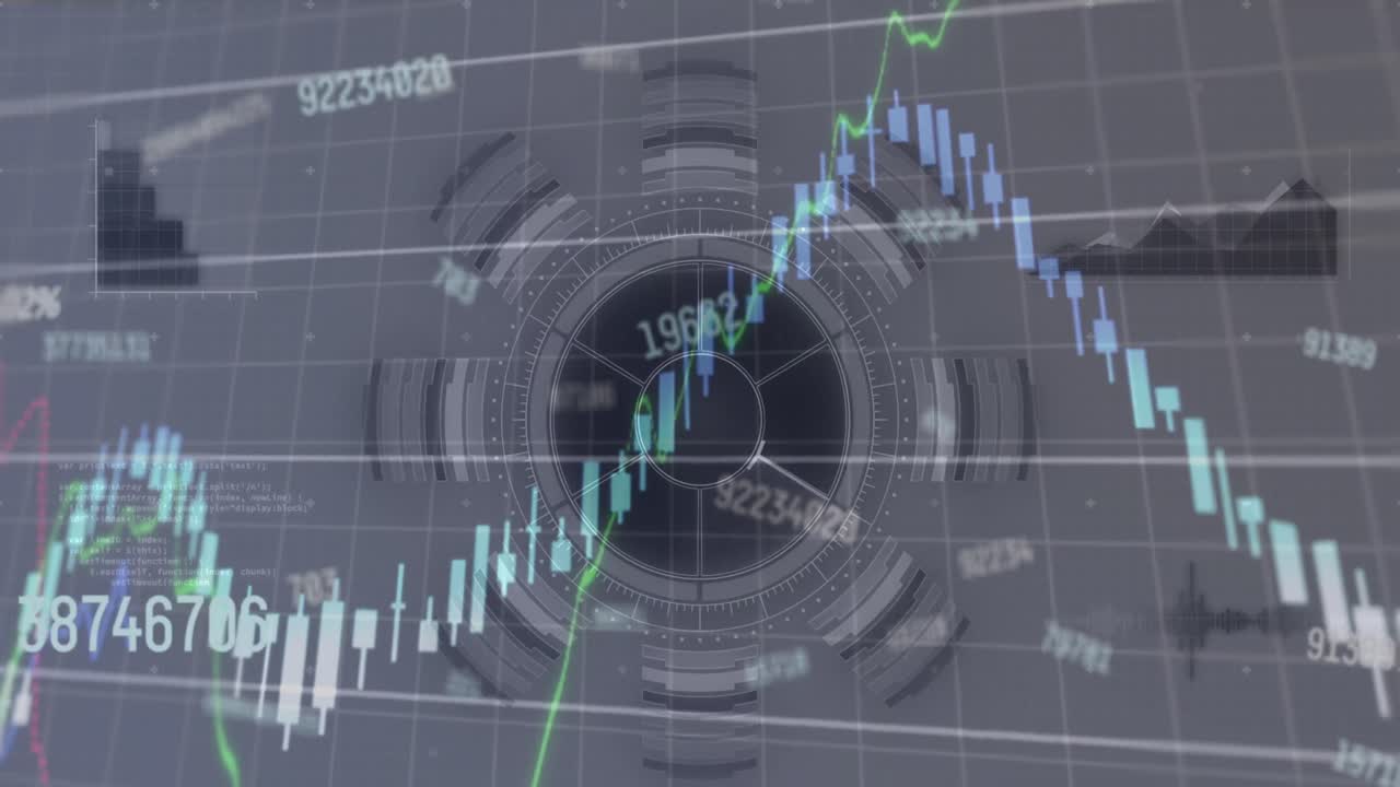 범위 스캐닝과 그리드 상의 데이터 처리의 애니메이션