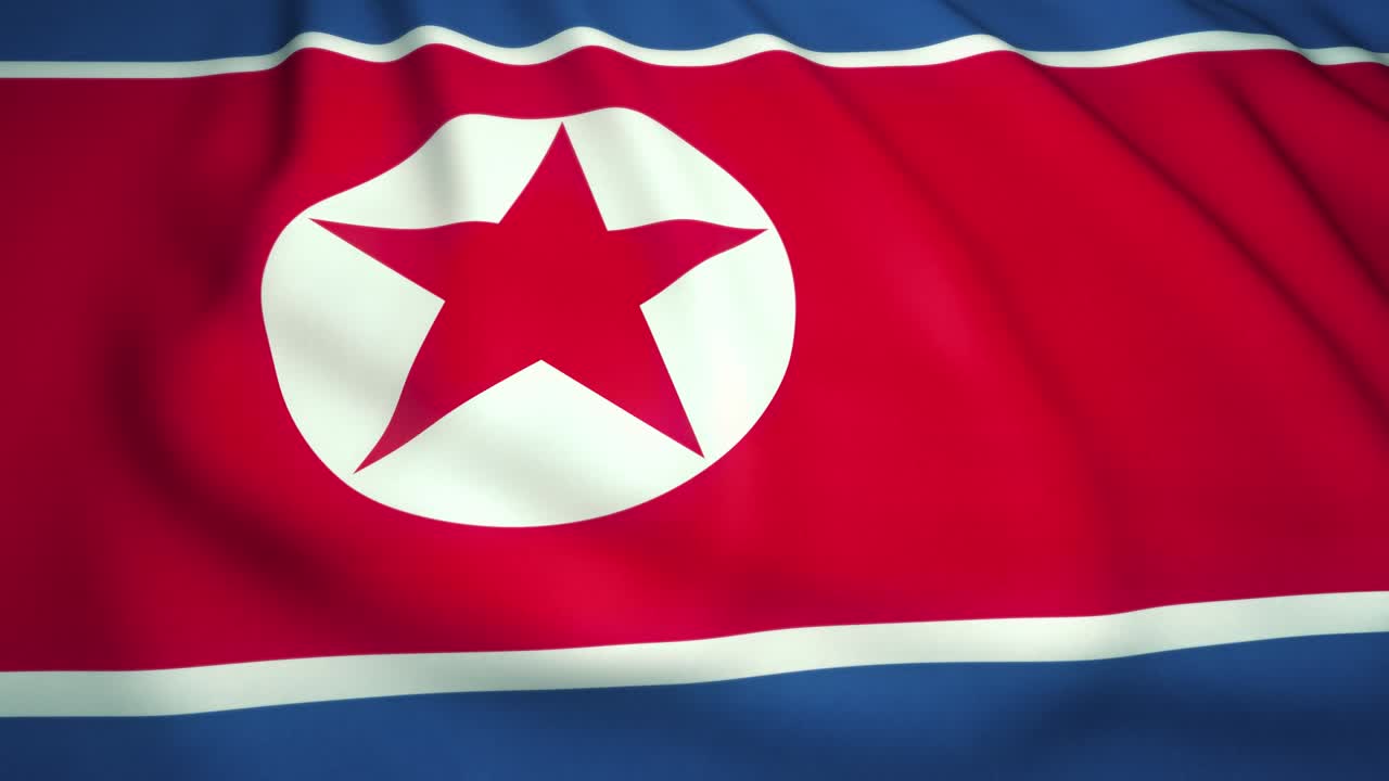 현실적인 북한 발을 휘두르는 4k 루프 애니메이션