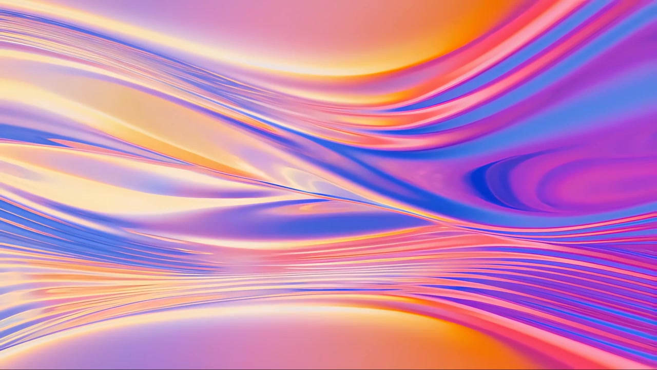 Abstract Fluid Motion Background 4K