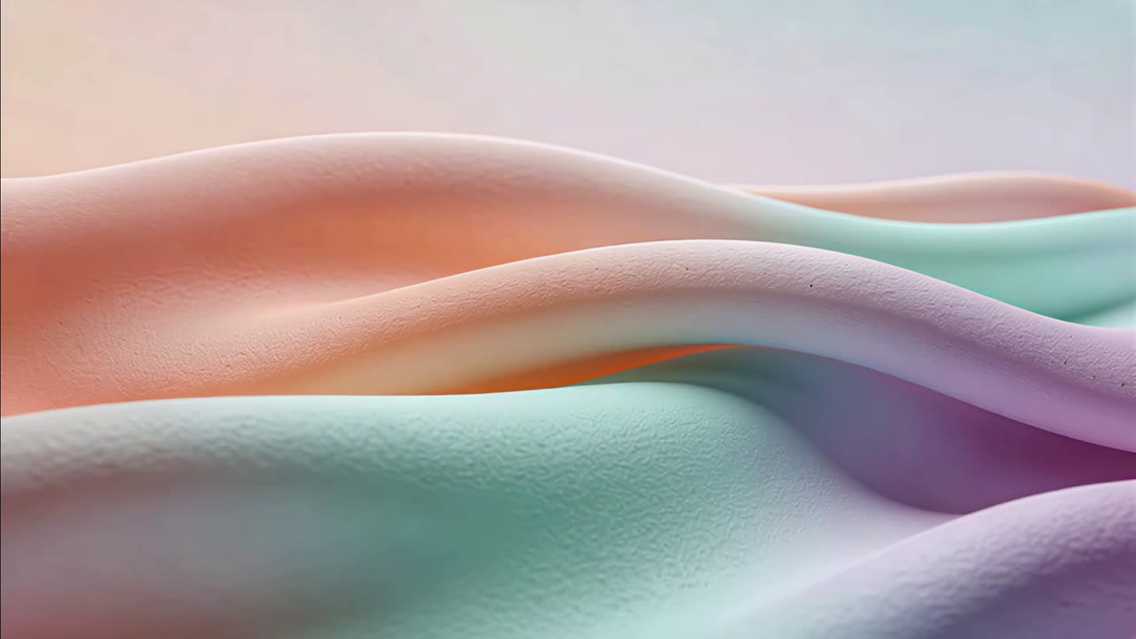 3D Abstract Seamless Animation Background