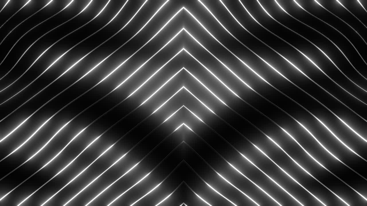 Abstract Glowing Lines