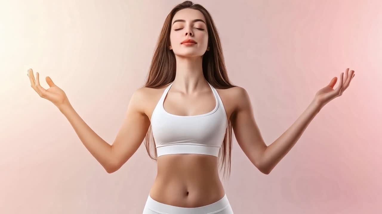 Woman Meditating for Wellness