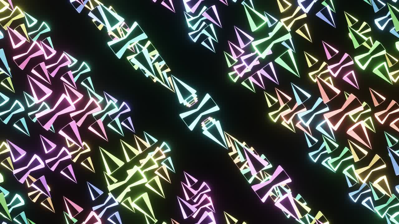 fondo de bucle vj pulsante abstracto