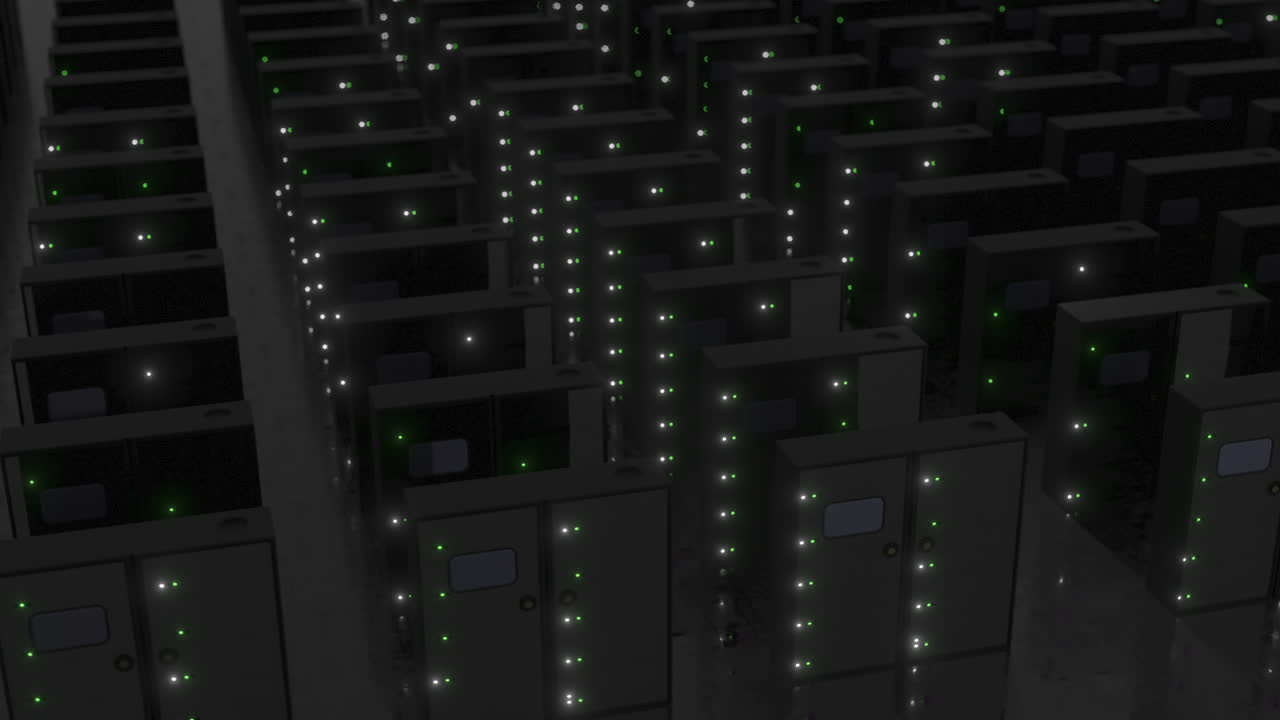 All servers running and processing data for users