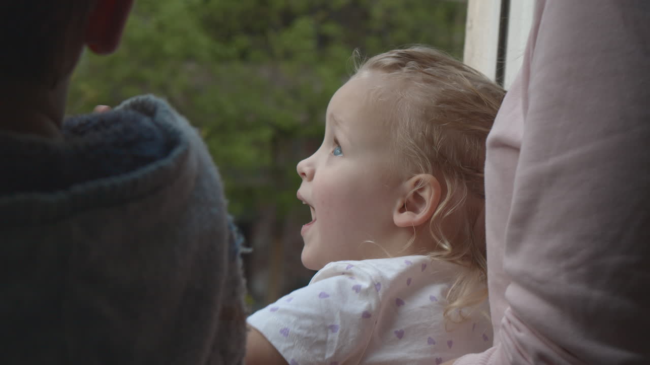 их прогулка - это просто открытое окно. коронавирусный карантин.