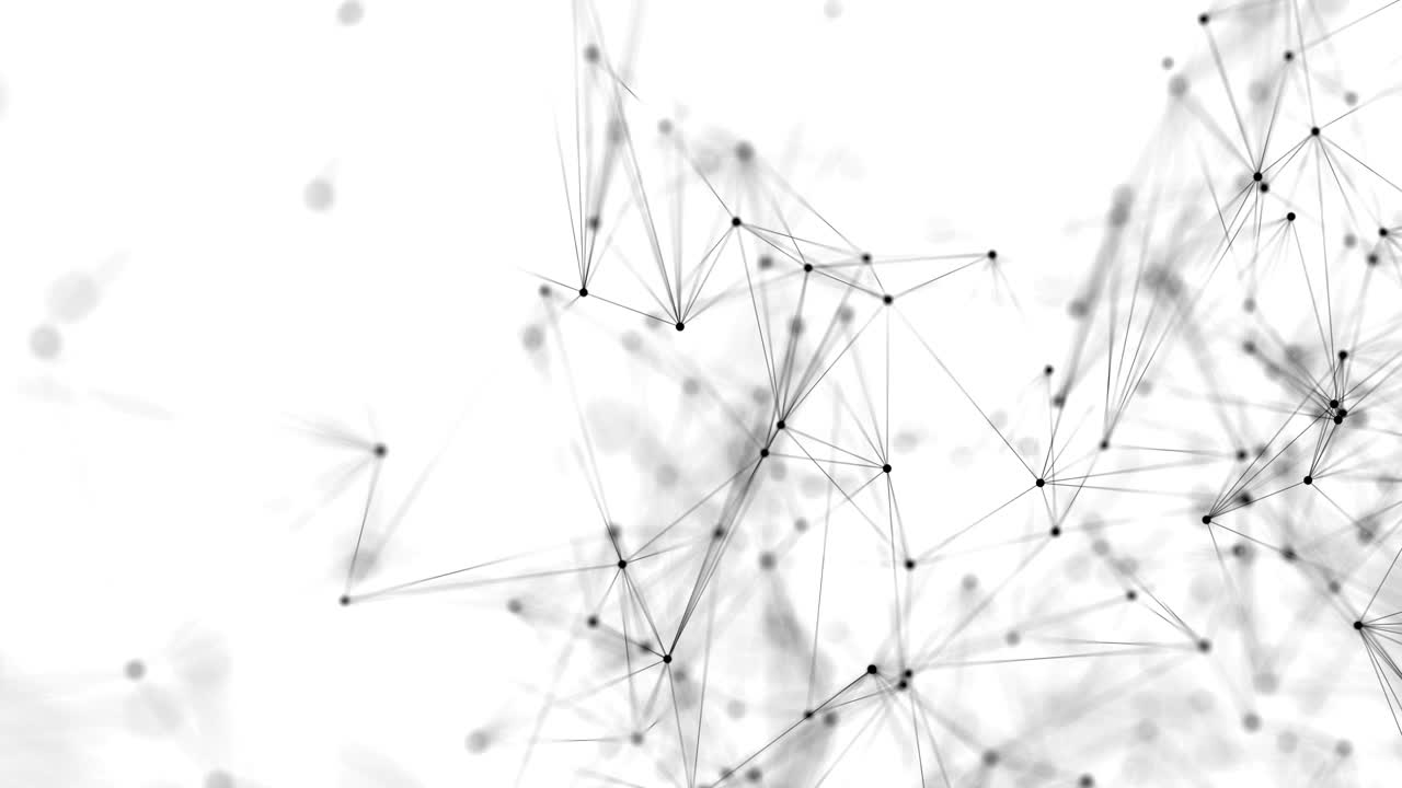 Simple Abstract Network Conections.