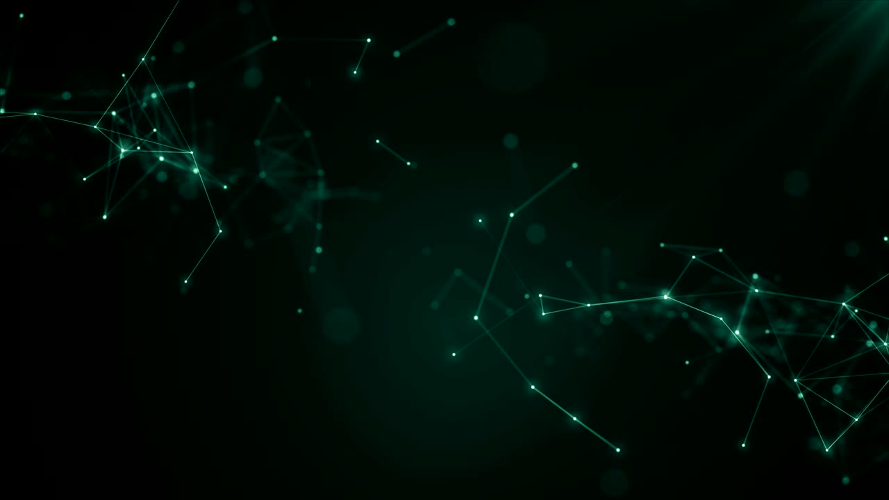 Plexus abstract network titles technology science background loop