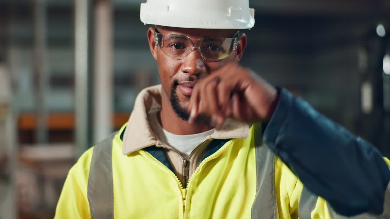 trabajador de la construcción con equipo de seguridad