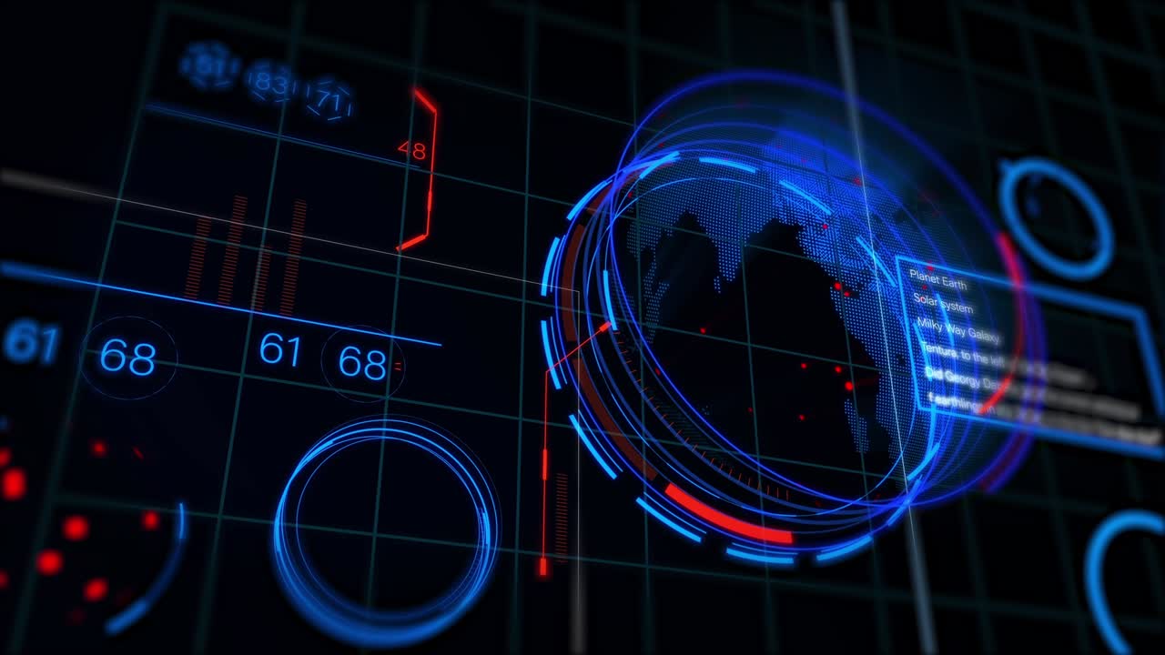 el bucle de ciencia ficción futurista