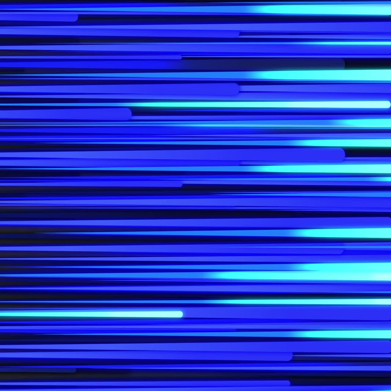 Abstract Blue and Cyan Motion Lines Background