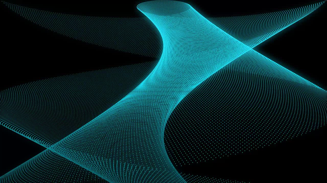 Light blue color Dot Shape Pattern animation motion graphics