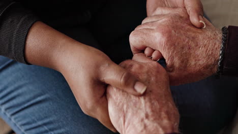 hands of care and support