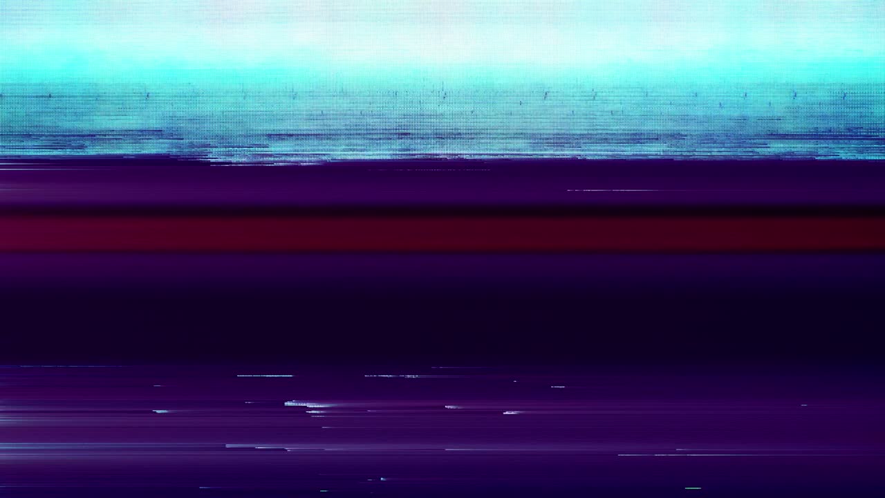 Cyberpunk Digital Noise. Glitch Background. Transition. Overlay. Damage Streaming. No Signal. Interrupted Broadcast. VJ Loop.