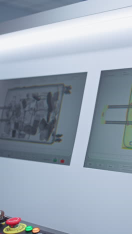 x-ray baggage scanner in action