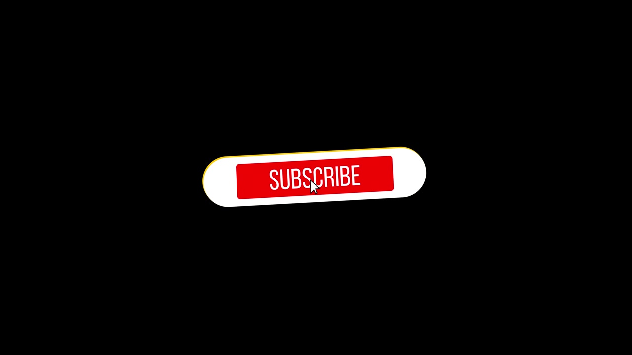 Animated Subscribe Button with Mouse Cursor Clicking
