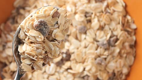 cucharada de granola