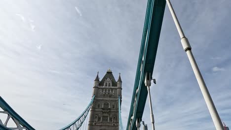 people walking on tower bridge, london