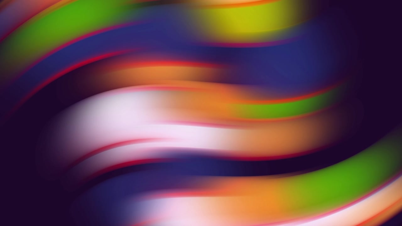 Dynamic Abstract Background with Moving Colorful Gradient Waves