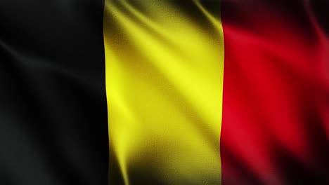 flag of belgium waving background