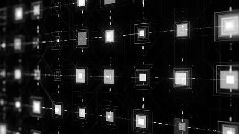 abstract circuit board design