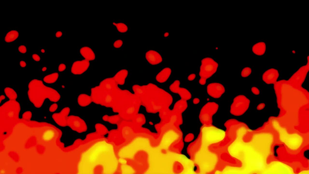 fondo de efecto de llama de fuego