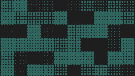 Abstract blue and black squares pattern modern and dynamic design