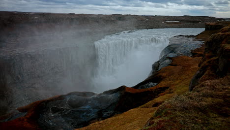 Panoramic-view-of-the-iconic-Dettifoss-waterfall-in-Iceland