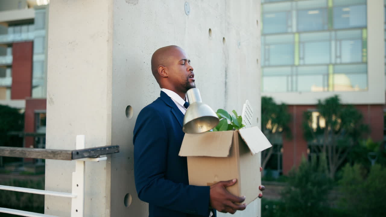 Unemployed Businessman